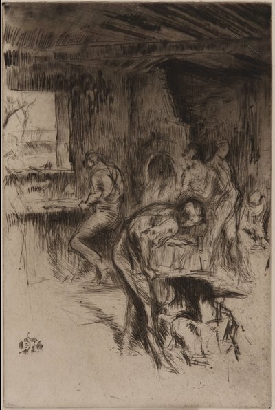 La pequeña fragua, Liverpool de James Abbott McNeill Whistler