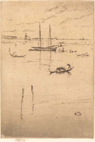 La pequeña laguna de James Abbott McNeill Whistler