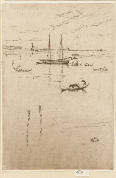 La pequeña laguna de James Abbott McNeill Whistler