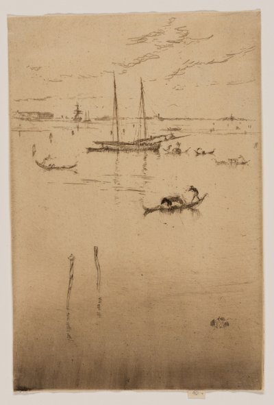 La pequeña laguna de James Abbott McNeill Whistler