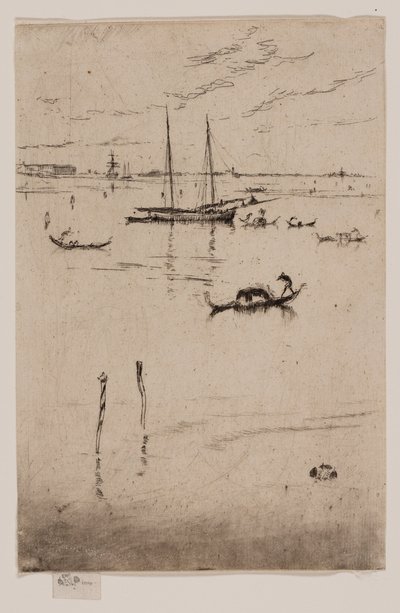 La pequeña laguna de James Abbott McNeill Whistler