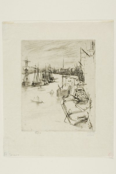 El pequeño Rotherhithe de James Abbott McNeill Whistler