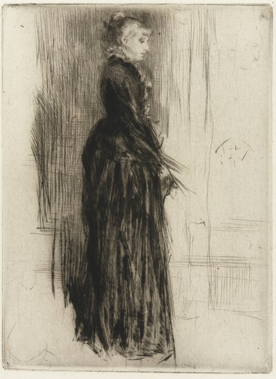 El Pequeño Vestido de Terciopelo de James Abbott McNeill Whistler