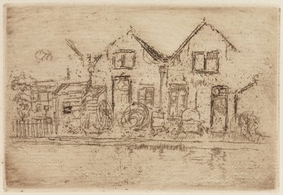 El pequeño carpintero de ruedas de James Abbott McNeill Whistler