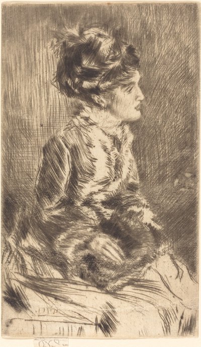 El Muff de James Abbott McNeill Whistler