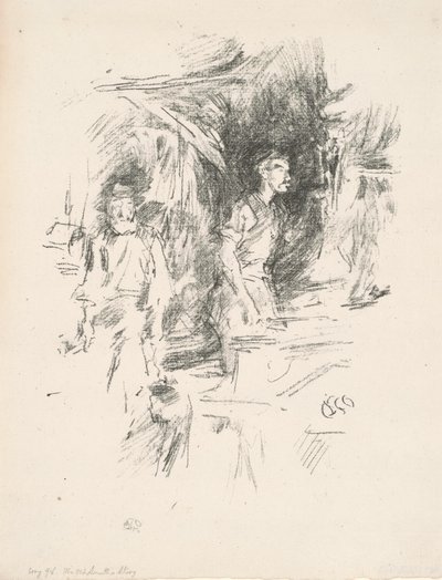 La historia del viejo herrero de James Abbott McNeill Whistler