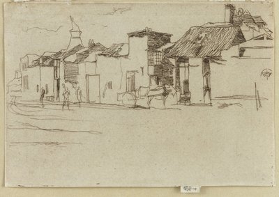 La antigua cervecería Swan, Chelsea de James Abbott McNeill Whistler