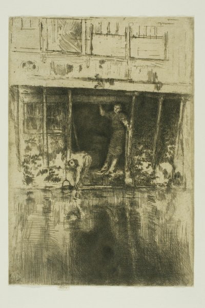 El Pierrot de James Abbott McNeill Whistler