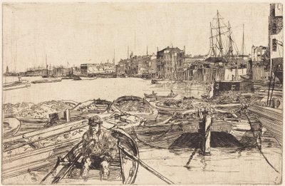 La alberca de James McNeill Whistler