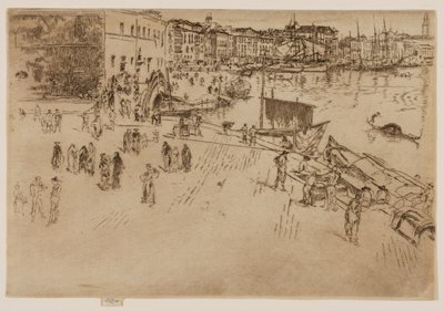 La Riva de James Abbott McNeill Whistler