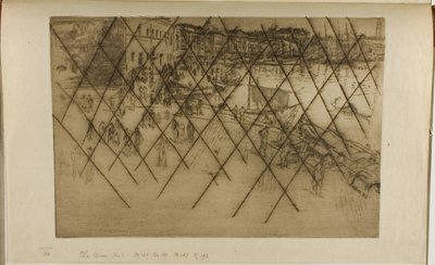 La Riva de James Abbott McNeill Whistler