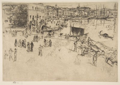 La Riva, n.º 1 de James McNeill Whistler