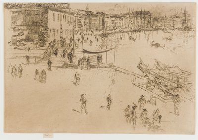 La Riva, No. 2 de James Abbott McNeill Whistler
