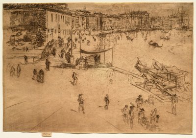 La Riva n.º 2 de James McNeill Whistler