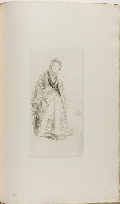La viuda escocesa de James Abbott McNeill Whistler