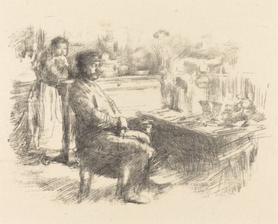 El Zapatero de James Abbott McNeill Whistler