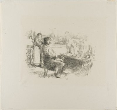 El Zapatero de James Abbott McNeill Whistler