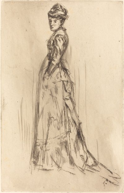 El vestido de seda de James Abbott McNeill Whistler