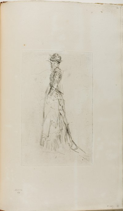 El vestido de seda de James Abbott McNeill Whistler