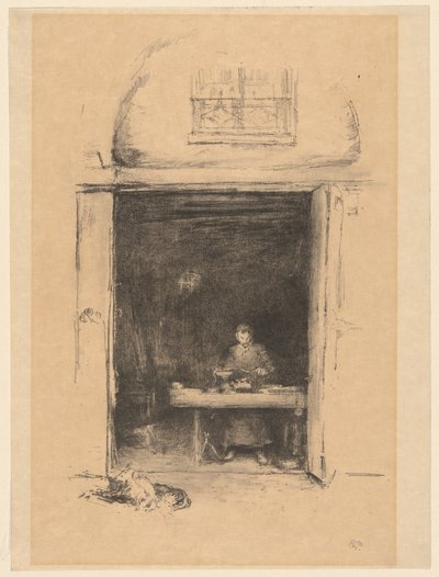 El herrero, Passage du Dragon de James Abbott McNeill Whistler