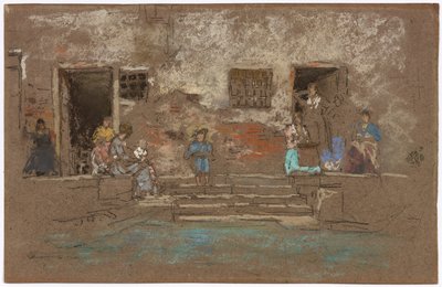 Los escalones de James Abbott McNeill Whistler