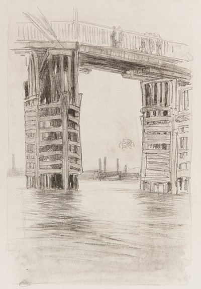 El puente alto de James Abbott McNeill Whistler