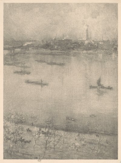 El Támesis de James Abbott McNeill Whistler