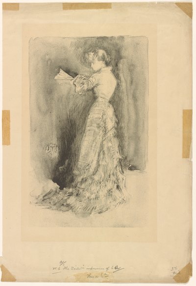 El tocador de James Abbott McNeill Whistler