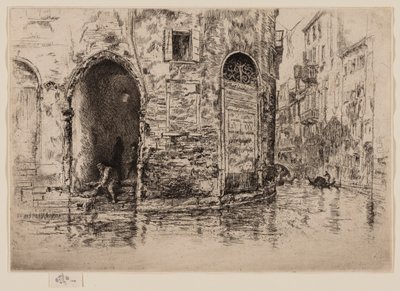 Las Dos Puertas de James Abbott McNeill Whistler