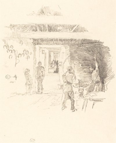 El herrero de neumáticos de James Abbott McNeill Whistler
