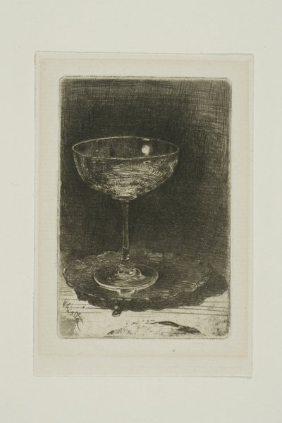 La copa de vino de James Abbott McNeill Whistler