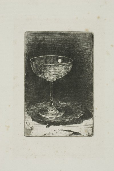 La copa de vino de James Abbott McNeill Whistler