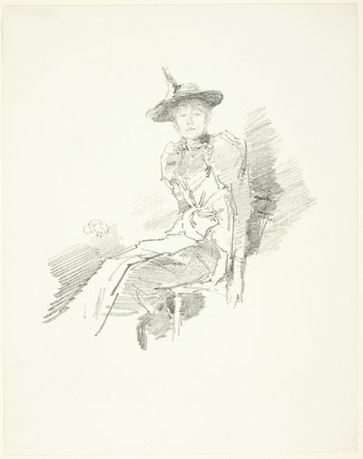 El sombrero alado de James Abbott McNeill Whistler