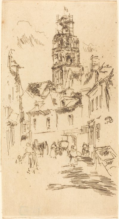 Torre de San Antonio, Loches de James Abbott McNeill Whistler