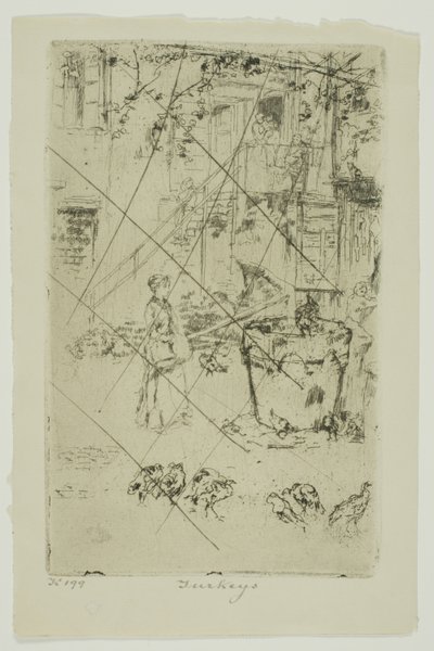 Pavos de James Abbott McNeill Whistler
