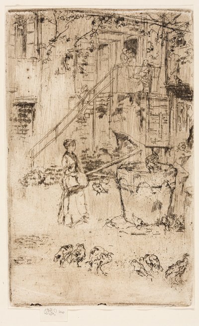 Pavos de James Abbott McNeill Whistler