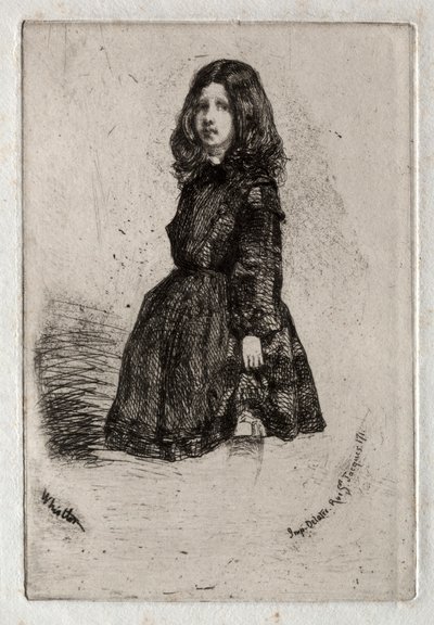 Doce grabados de la naturaleza:  Annie de James McNeill Whistler