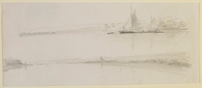 Dos escenas en un río de James Abbott McNeill Whistler