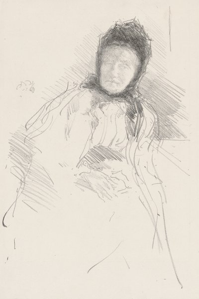 Boceto inacabado de Lady Haden de James Abbott McNeill Whistler