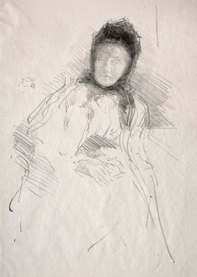 Boceto inacabado de Lady Haden de James McNeill Whistler