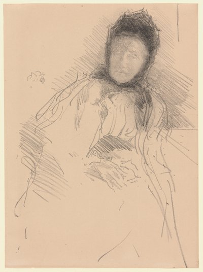 Boceto inacabado de Lady Haden de James McNeill Whistler