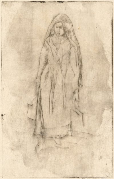 Portador de agua veneciano de James Abbott McNeill Whistler