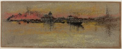 Venecia: Amanecer en el Rialto de James Abbott McNeill Whistler