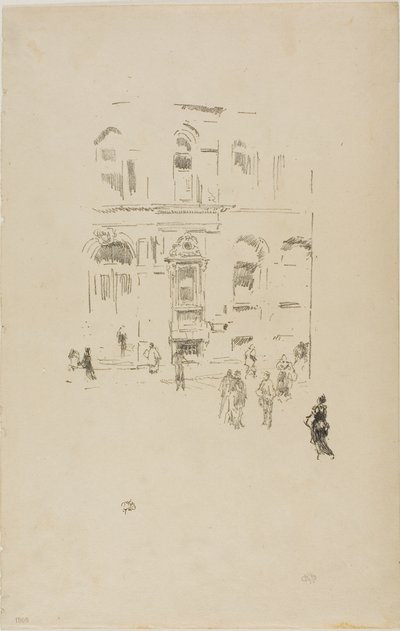 Club Victoria de James Abbott McNeill Whistler