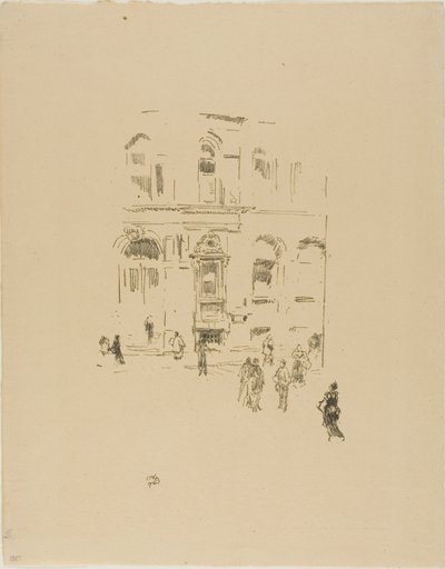 Club Victoria de James Abbott McNeill Whistler
