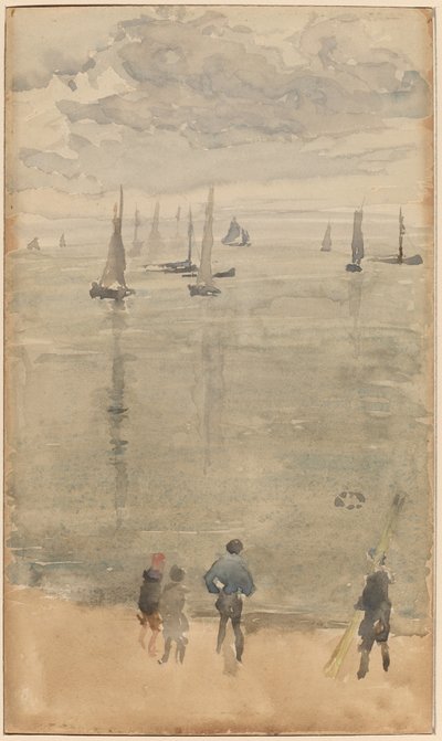Violeta...El Regreso de los Barcos de Pesca de James Abbott McNeill Whistler