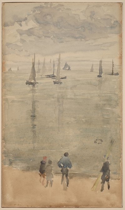 Violeta [¿nota?]... El regreso de los barcos pesqueros de James McNeill Whistler