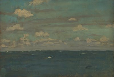 Violeta y plata-El mar profundo de James McNeill Whistler