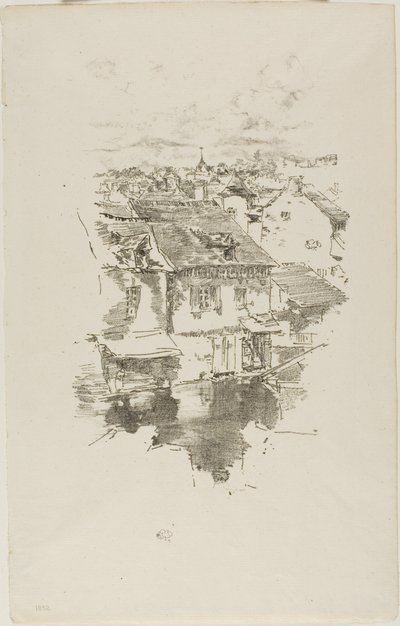 Vitré: El canal de James Abbott McNeill Whistler