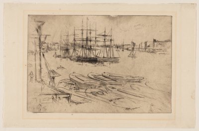 Wapping - La Piscina de James Abbott McNeill Whistler